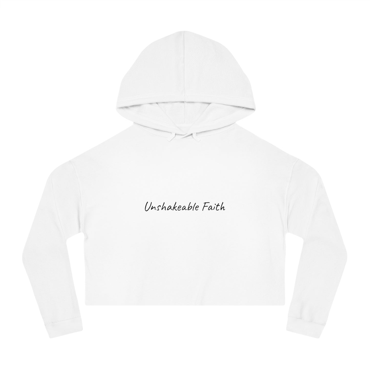 Unshakeable Faith Cropped Hoodie