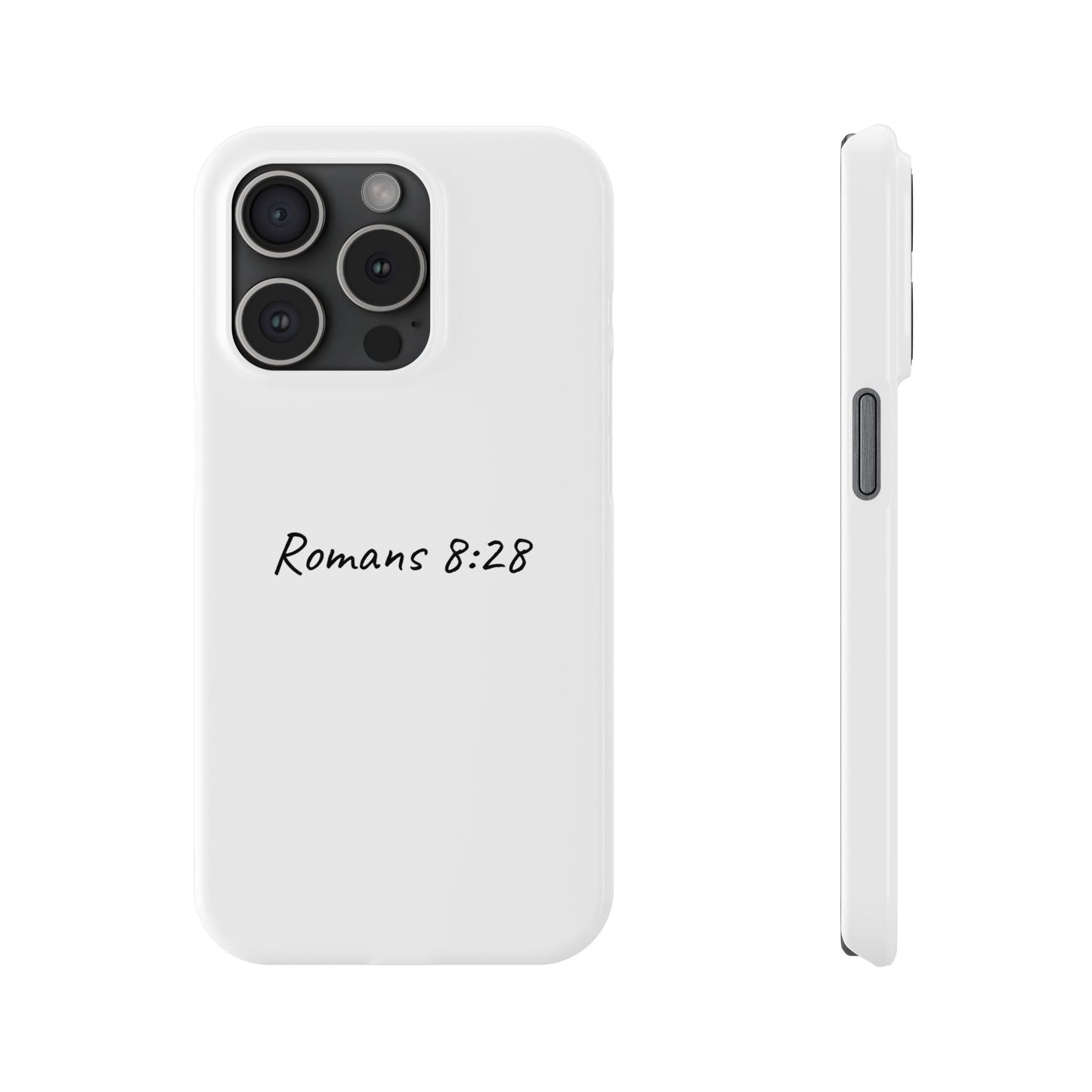 Romans 8:28 Inspiring Phone Case