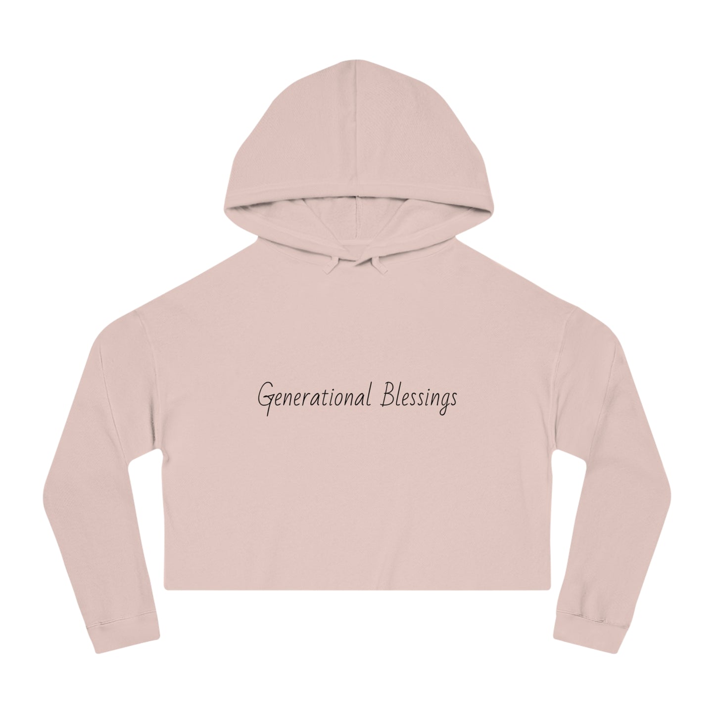 Generational Blessings Cropped Hoodie