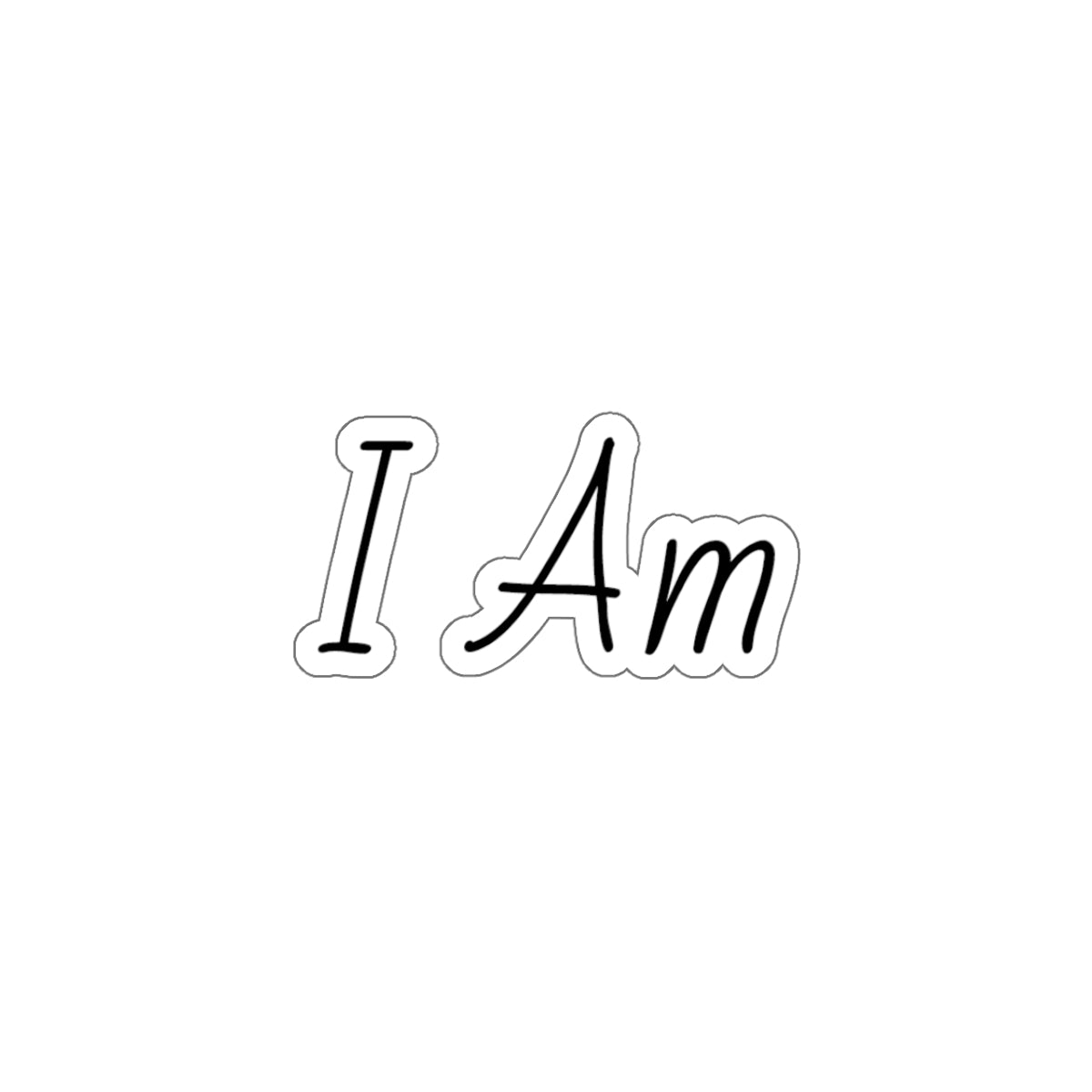 I Am Inspirational Kiss-Cut Stickers