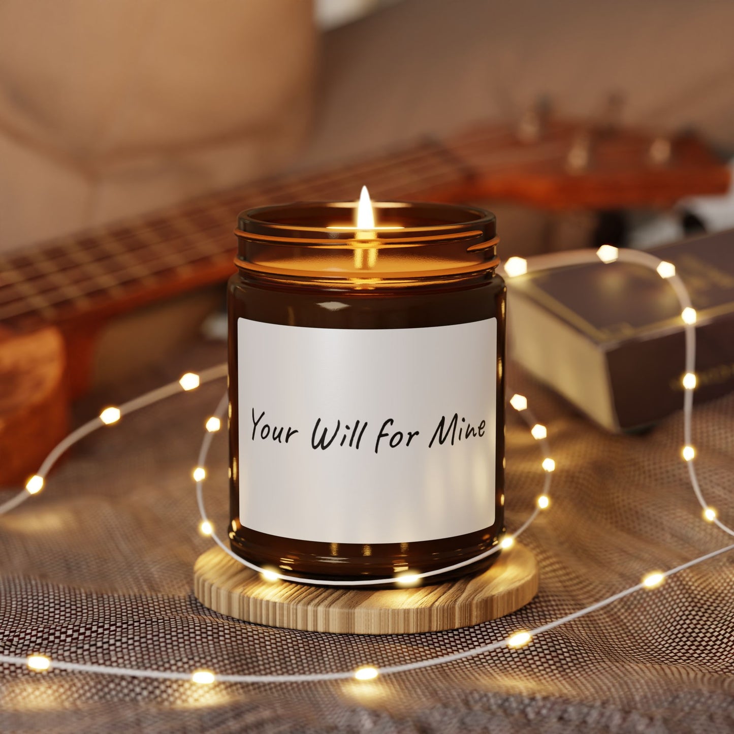 Your Will for Mine 9oz Natural Soy Candle