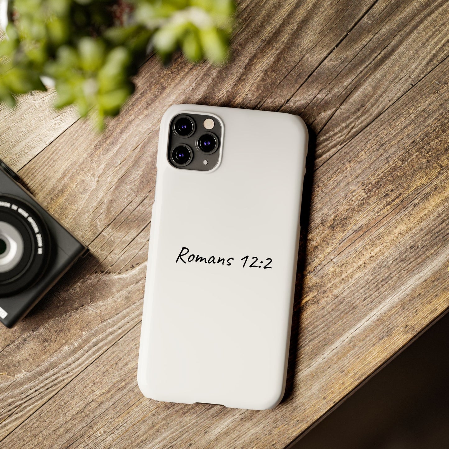 Romans 12:2 Inspiring Phone Case