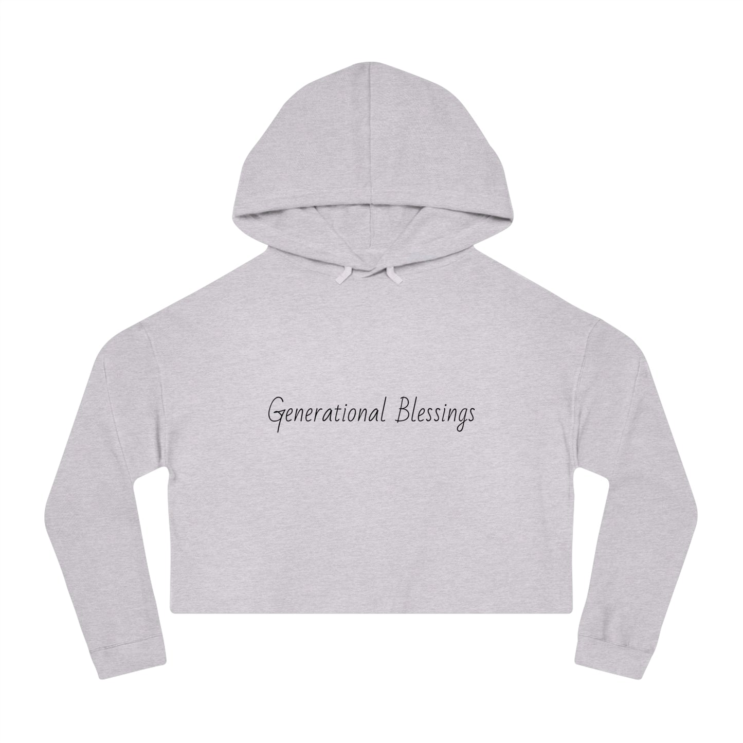 Generational Blessings Cropped Hoodie