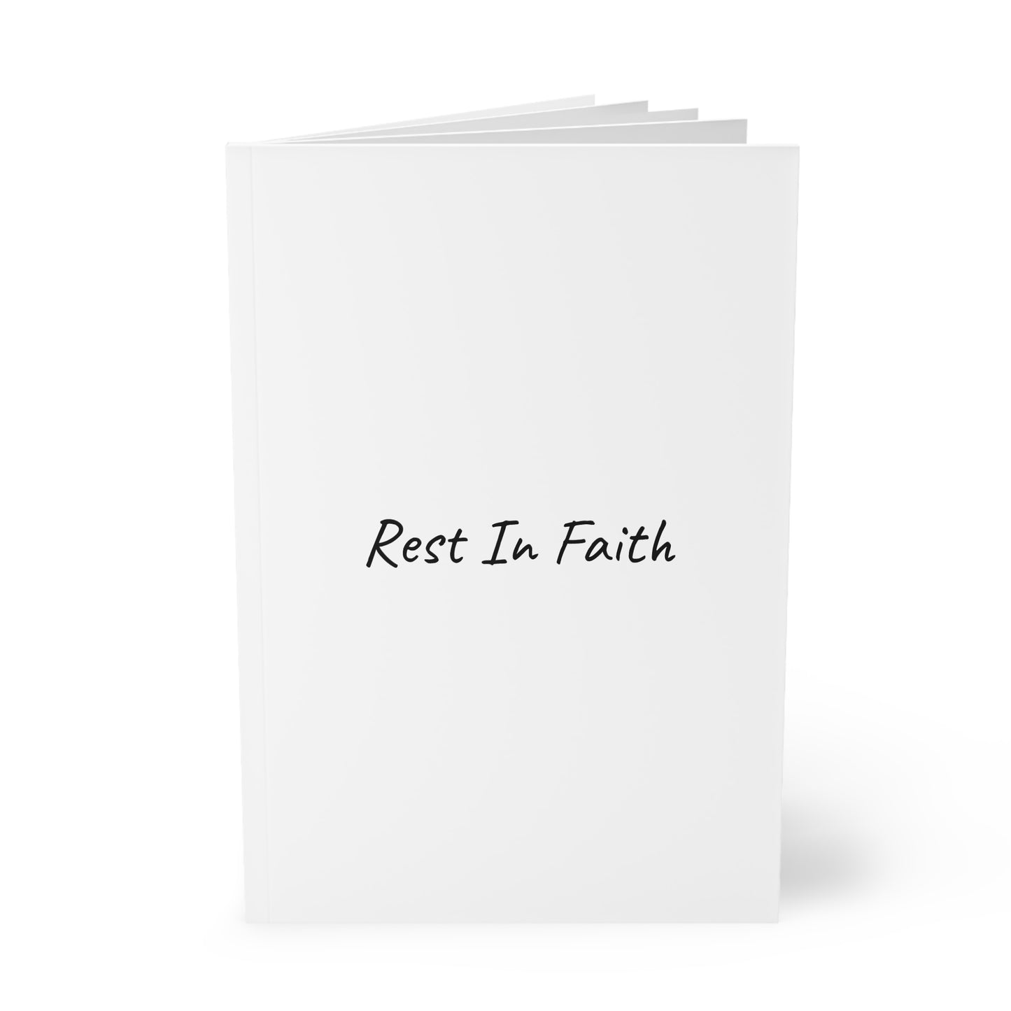 Rest In Faith Softcover Journal Notebook