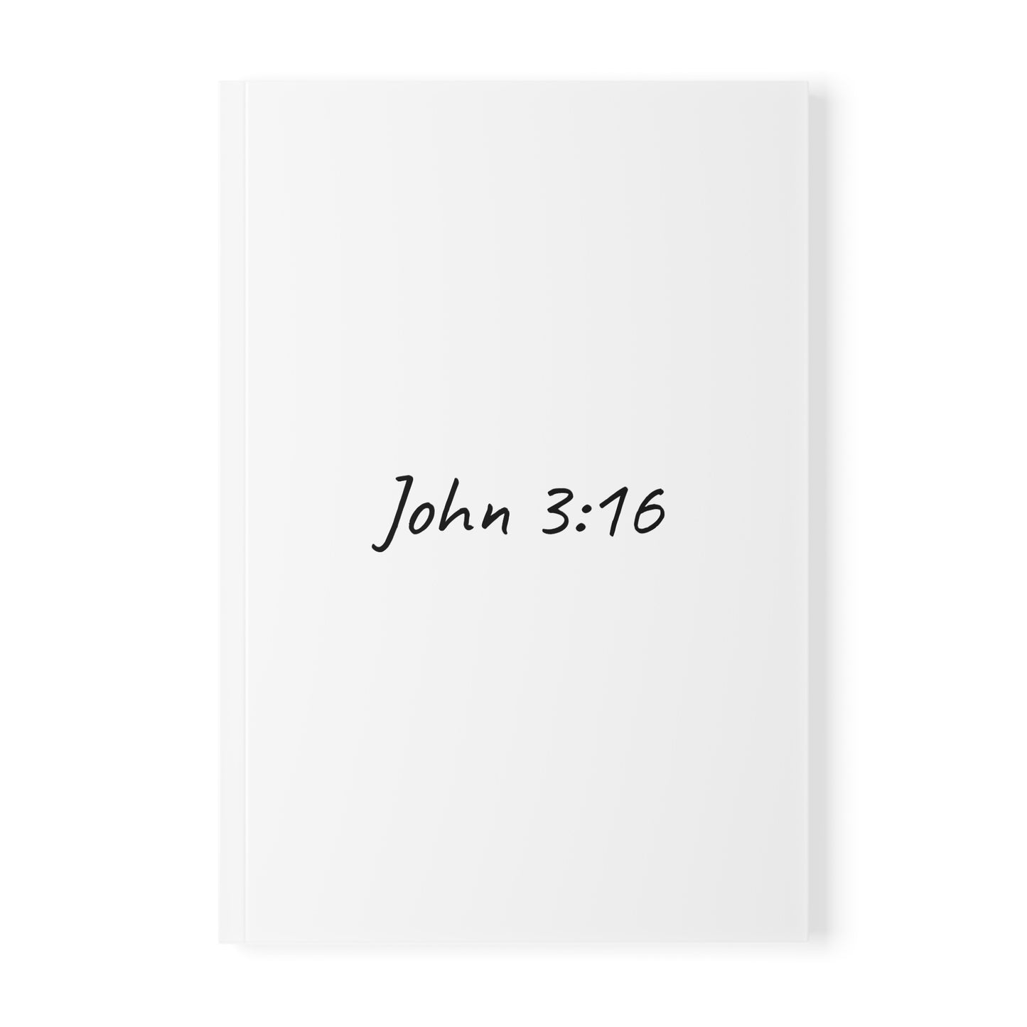 John 3:16 Softcover Journal Notebook