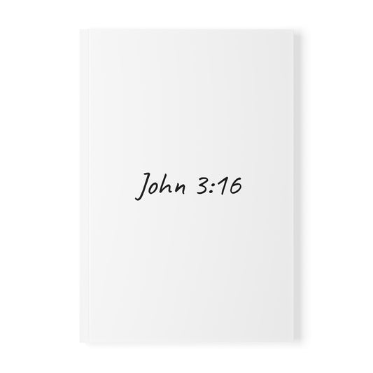 John 3:16 Softcover Journal Notebook