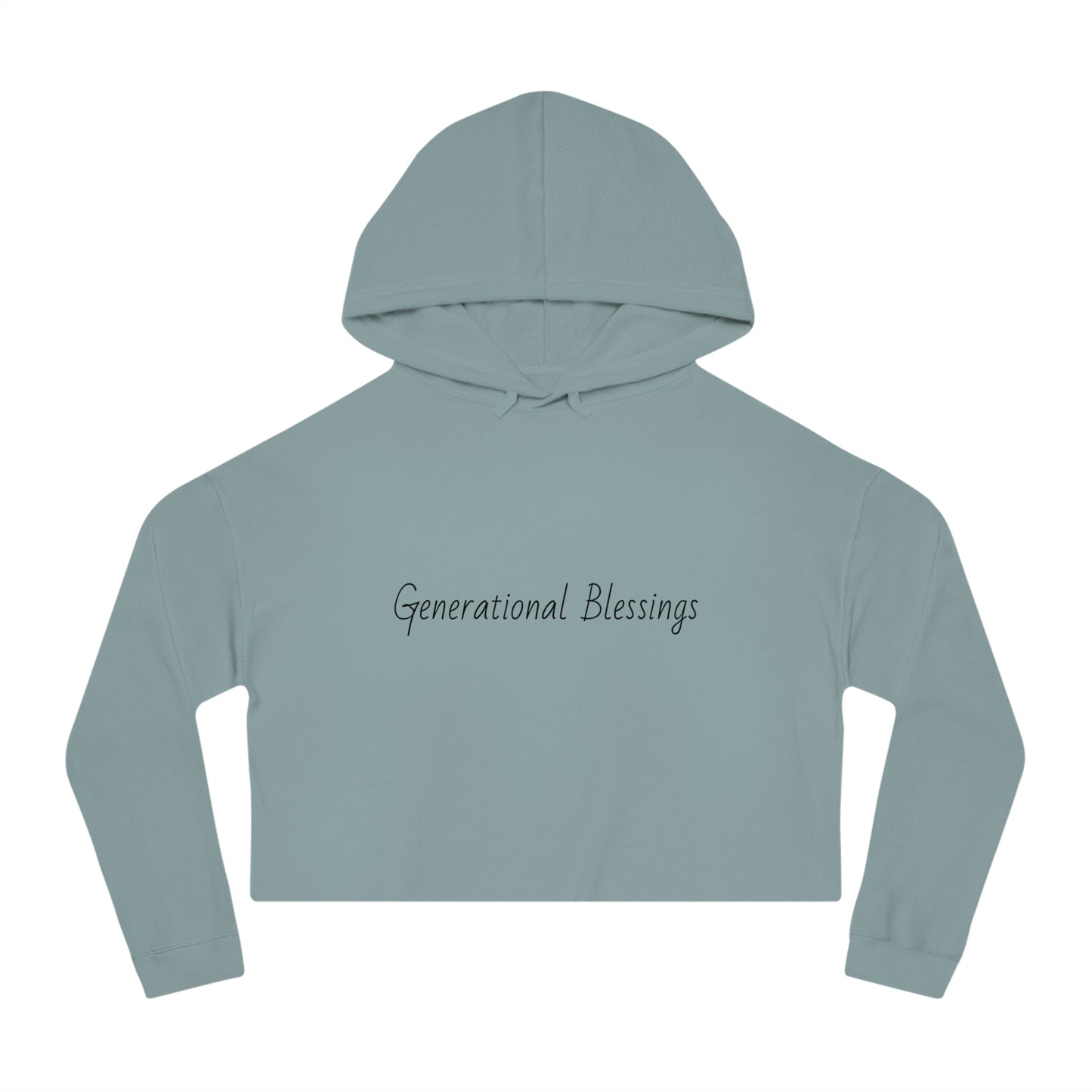 Generational Blessings Cropped Hoodie