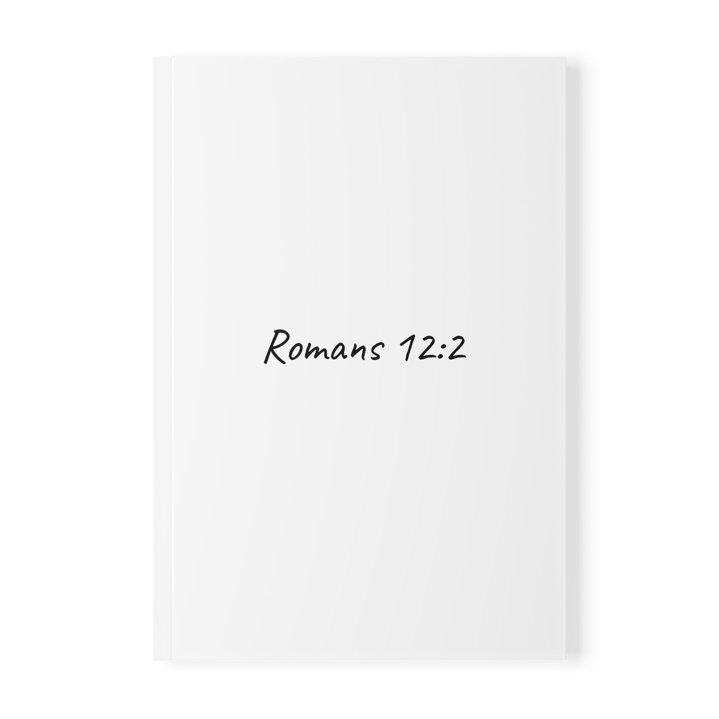 Romans 12:2 Softcover Journal Notebook