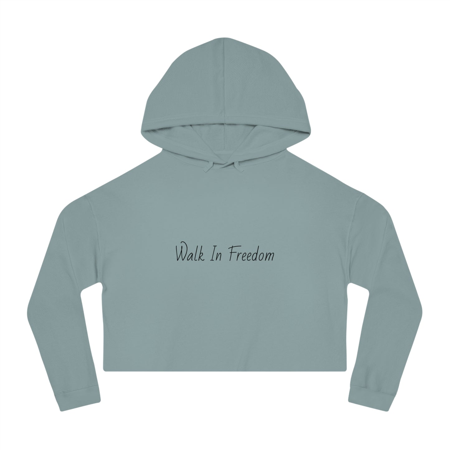 Walk in Freedom Cropped Hoodie