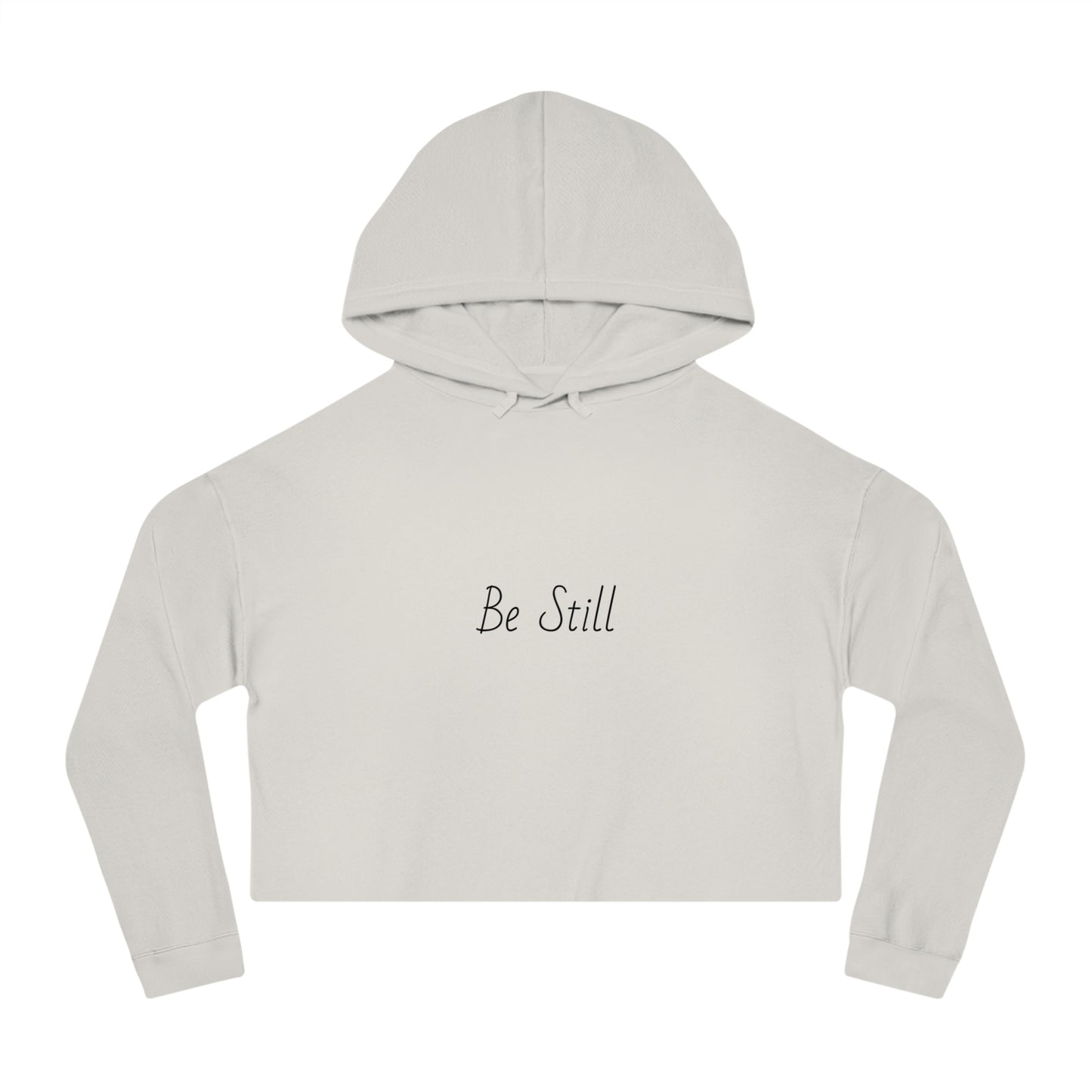 Be Still Cropped Hoodie