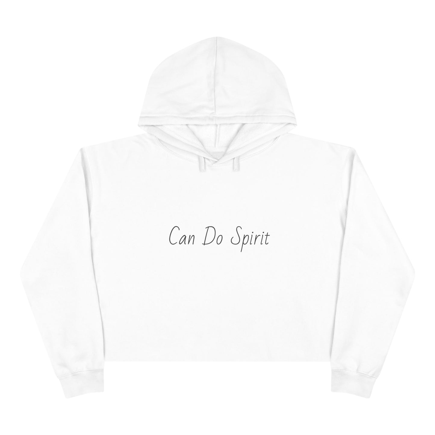 Can Do Spirit Cropped Hoodie