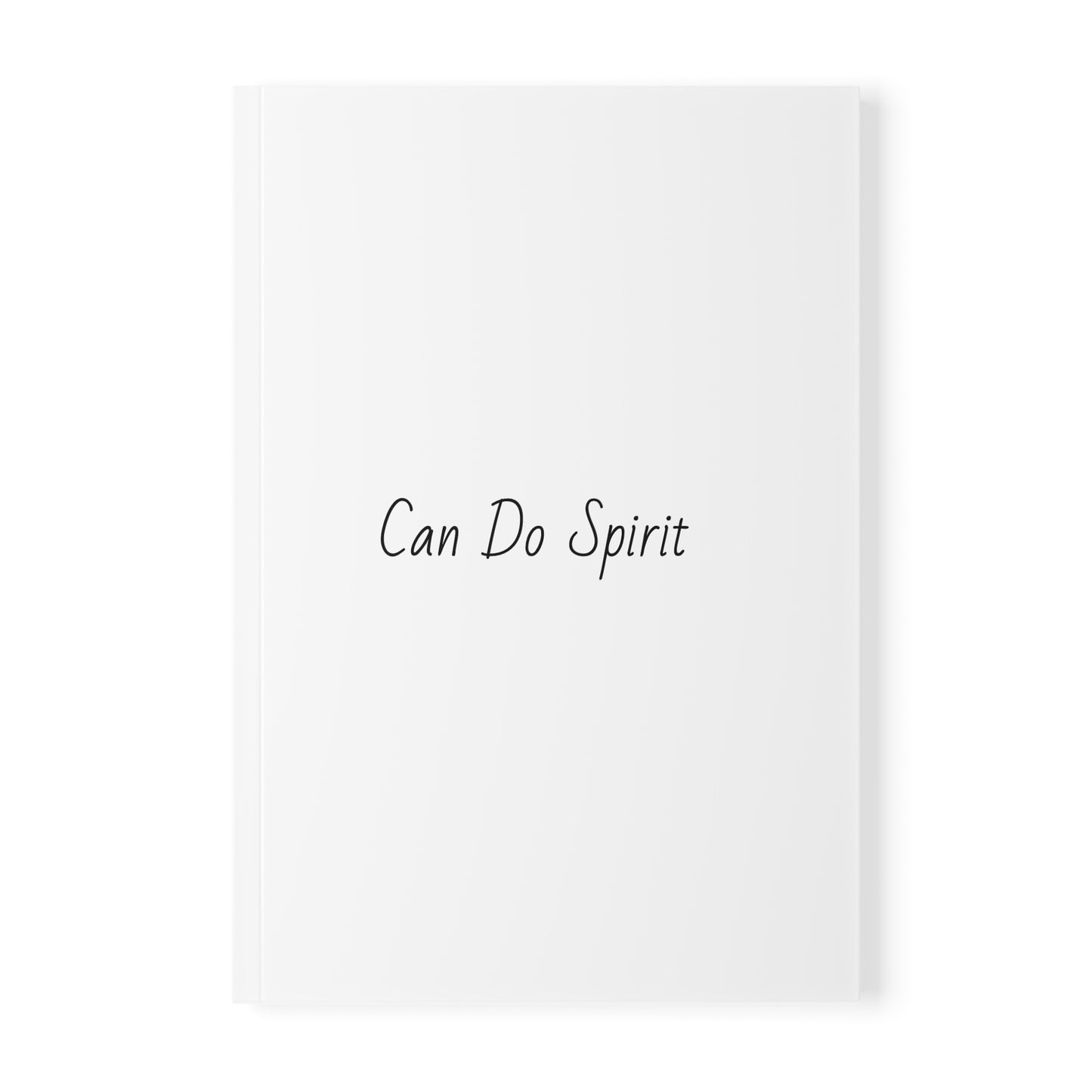 Can Do Spirit Softcover Journal Notebook