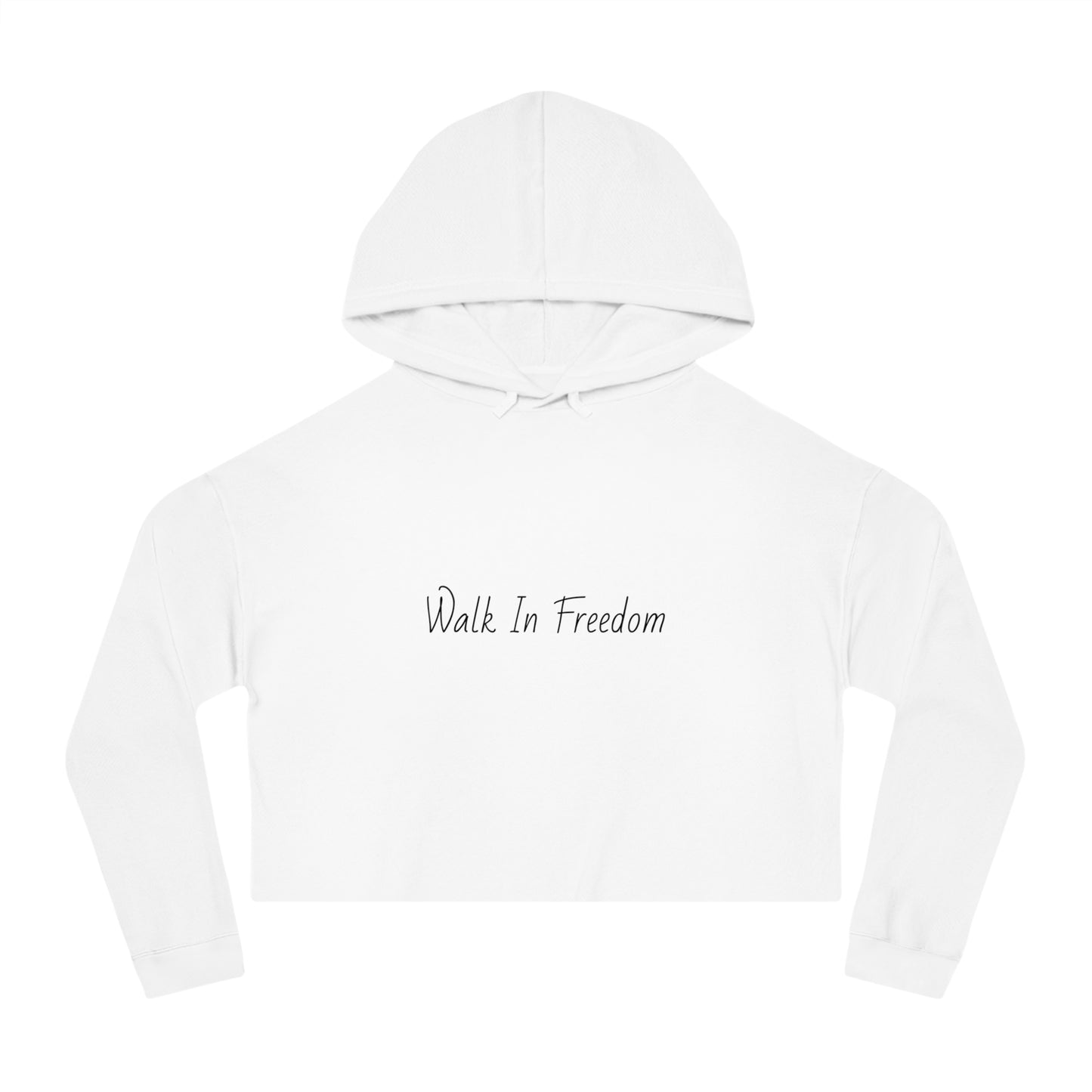 Walk in Freedom Cropped Hoodie