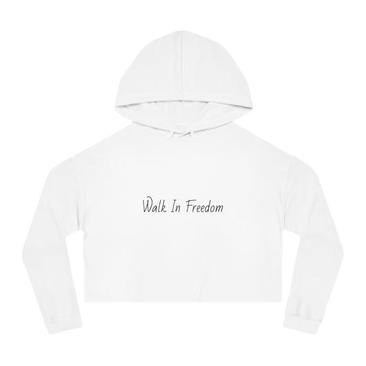 Walk in Freedom Cropped Hoodie