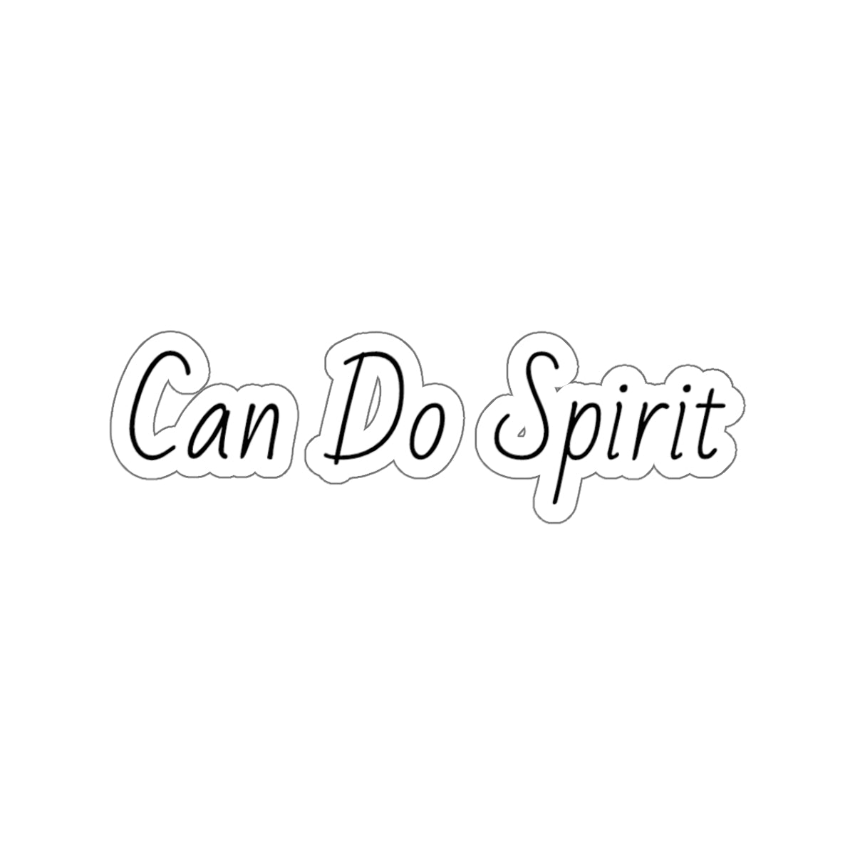 Can Do Spirit Inspirational Kiss-Cut Stickers