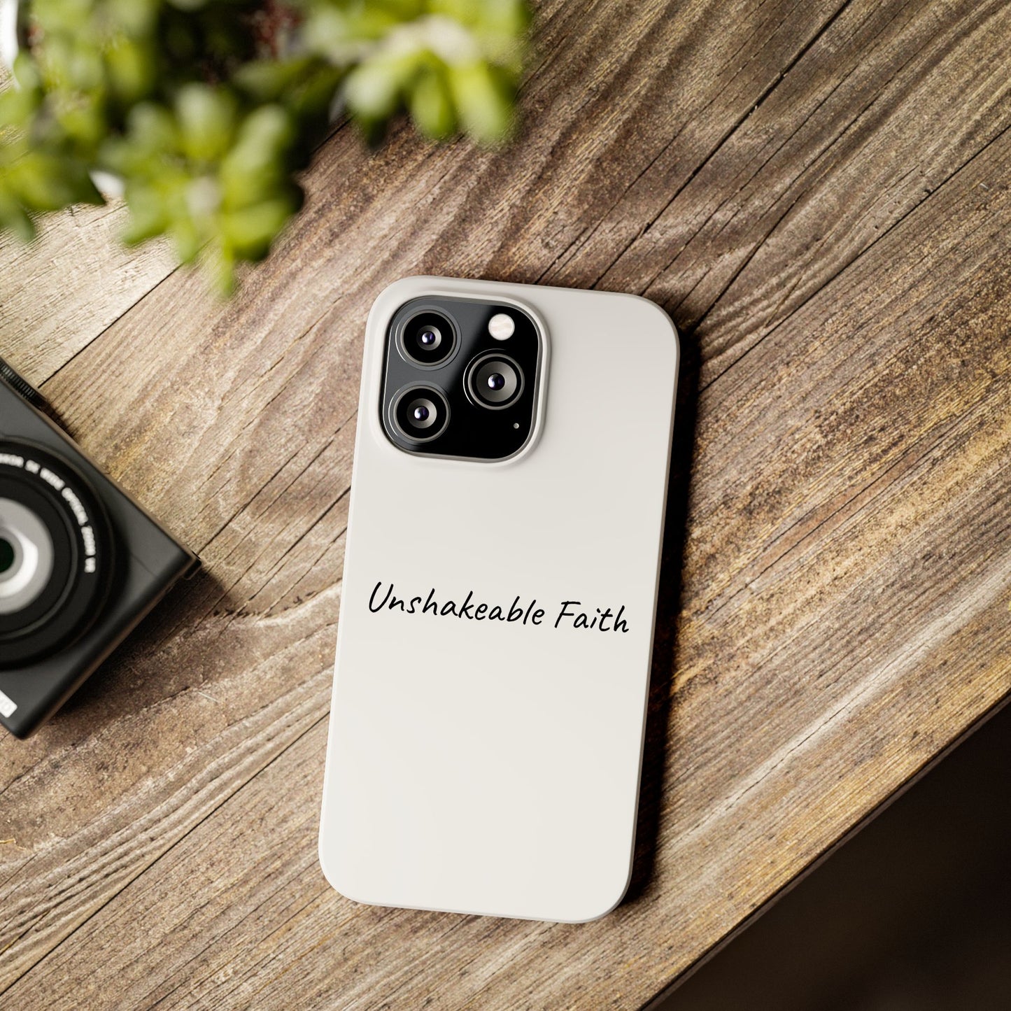 Unshakeable Faith Inspiring Phone Case