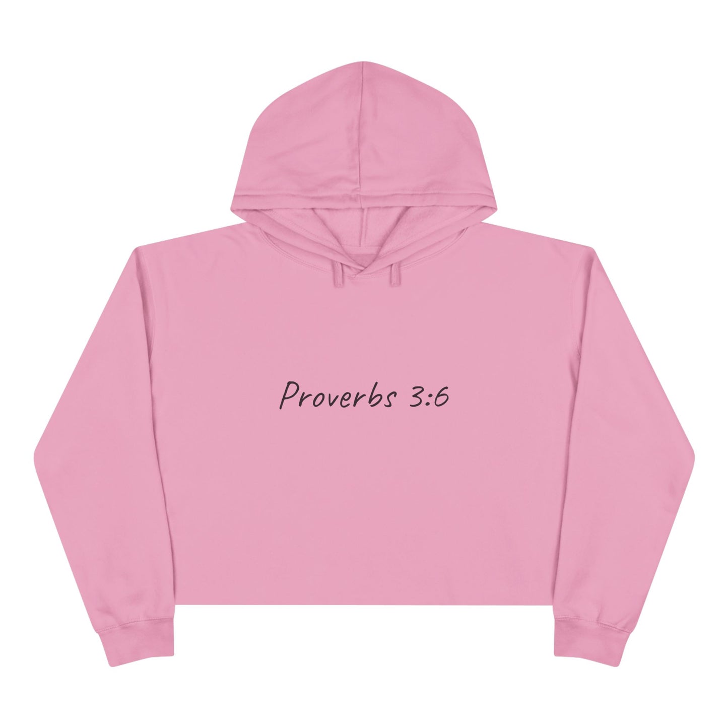 Proverbs 3:5 Cropped Hoodie