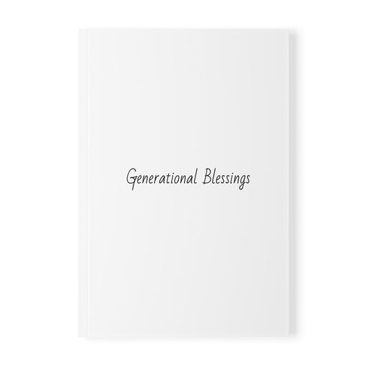 Generational Blessings Softcover Journal Notebook