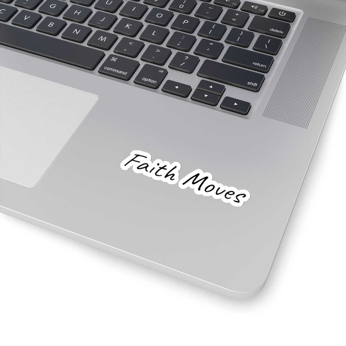 Faith Moves Inspirational Kiss-Cut Stickers