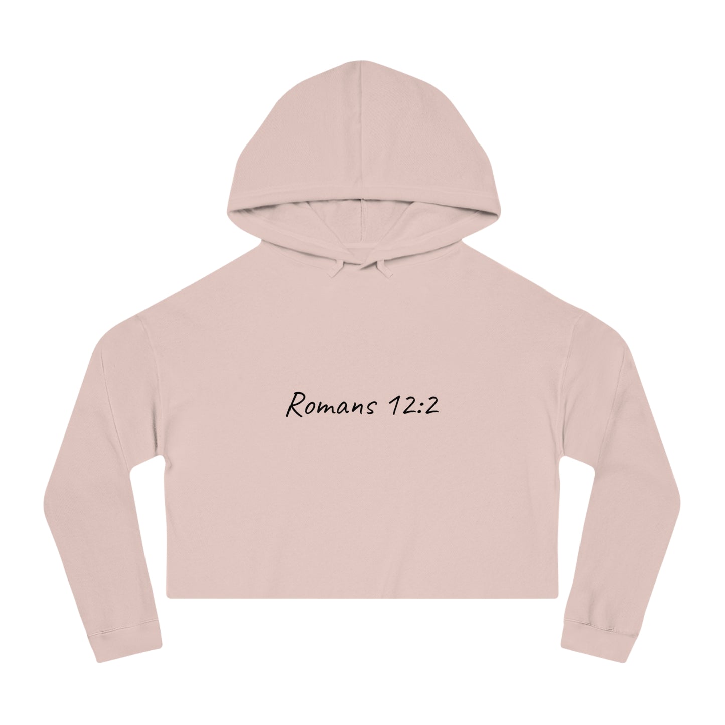 Romans 12:2 Cropped Hoodie