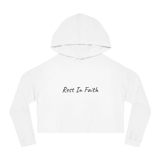 Rest In Faith Cropped Hoodie