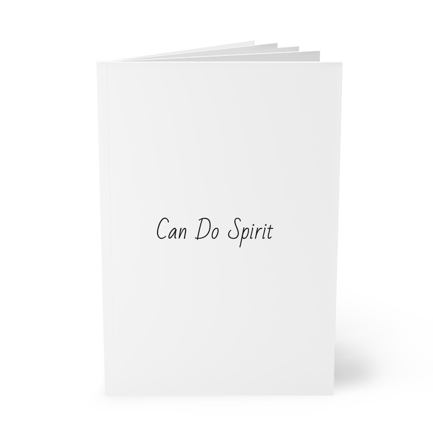 Can Do Spirit Softcover Journal Notebook