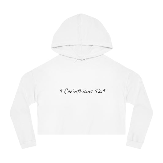 1 Corinthians 12:9 Cropped Hoodie