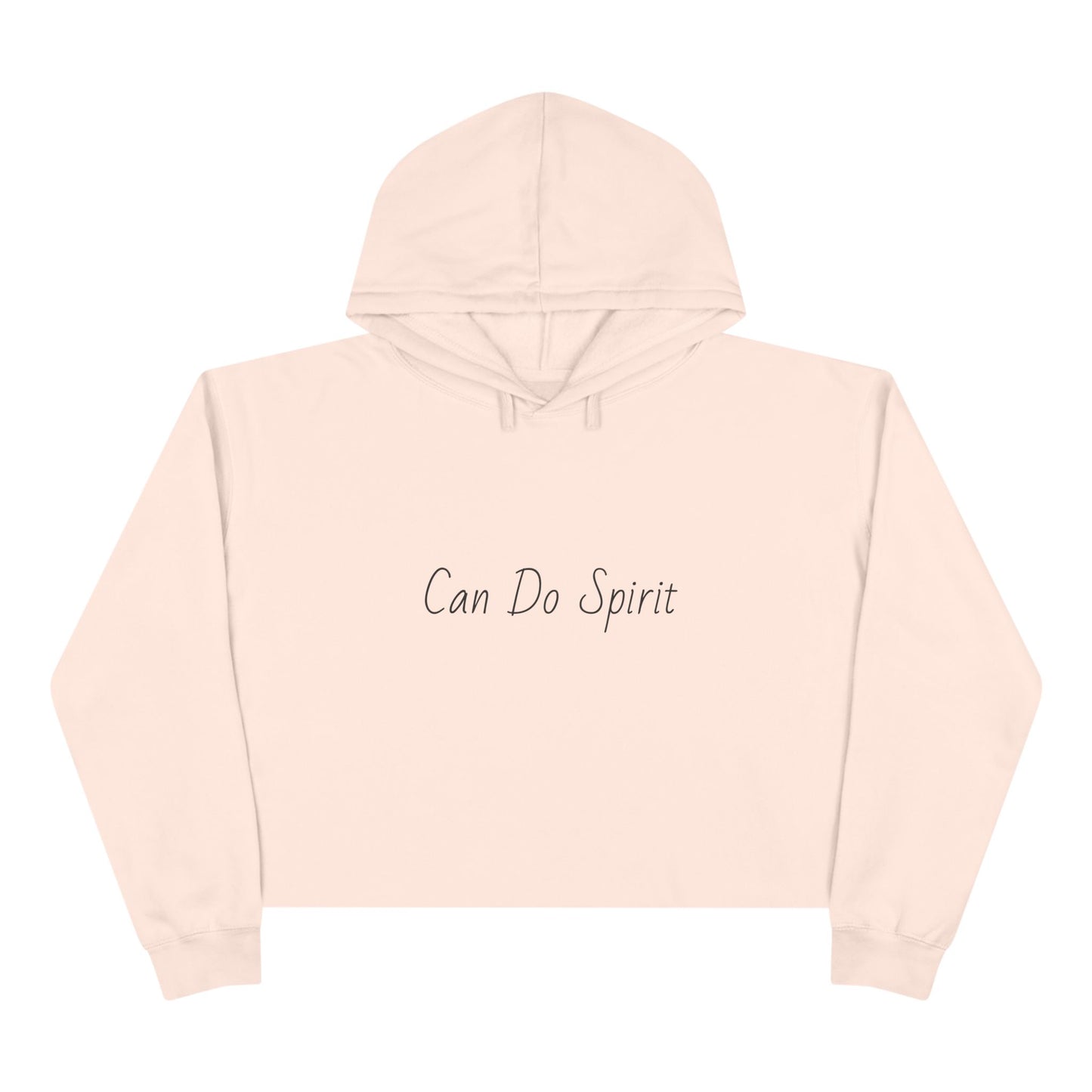 Can Do Spirit Cropped Hoodie