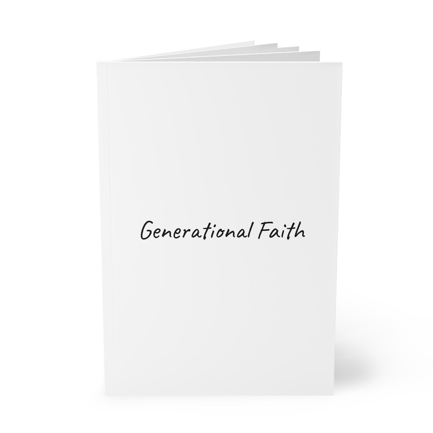 Generational Faith  Softcover Journal Notebook