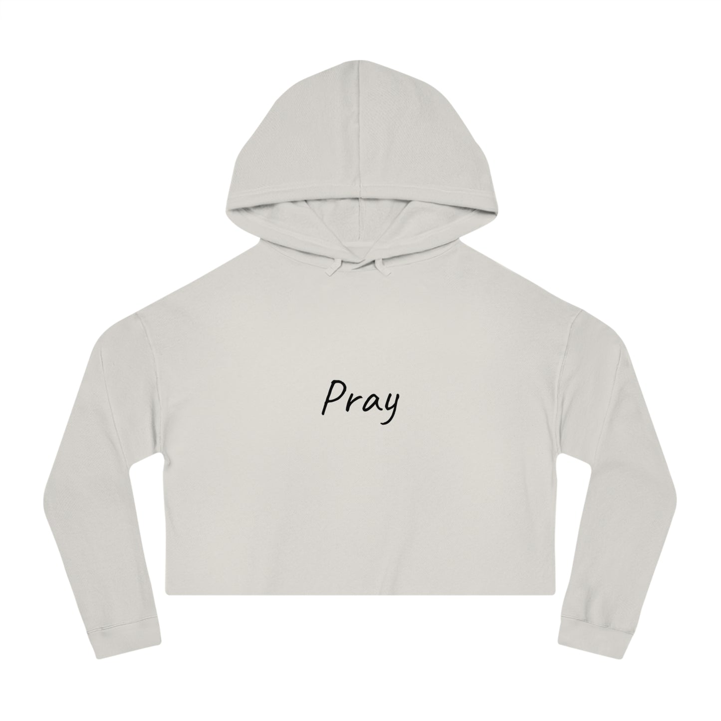 Pray Cropped Hoodie