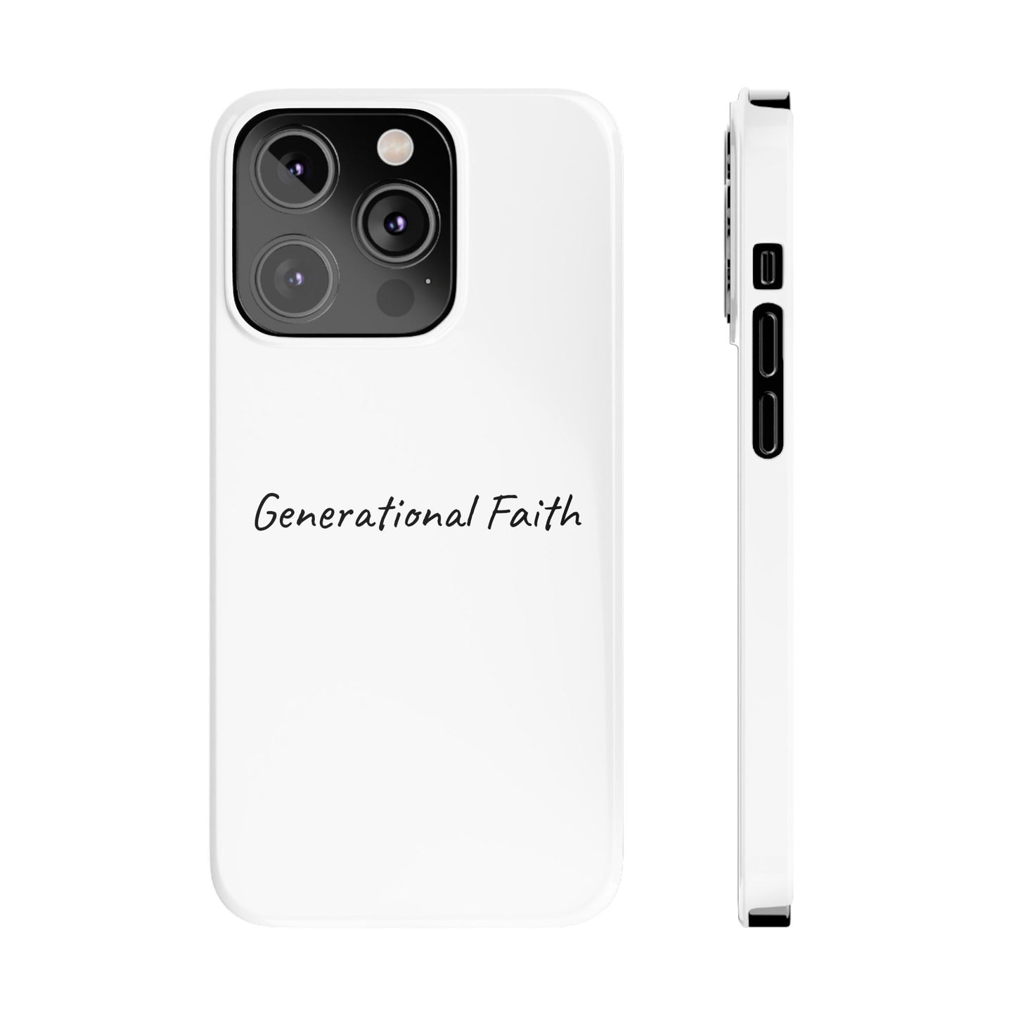 Generational Faith Inspiring Phone Case