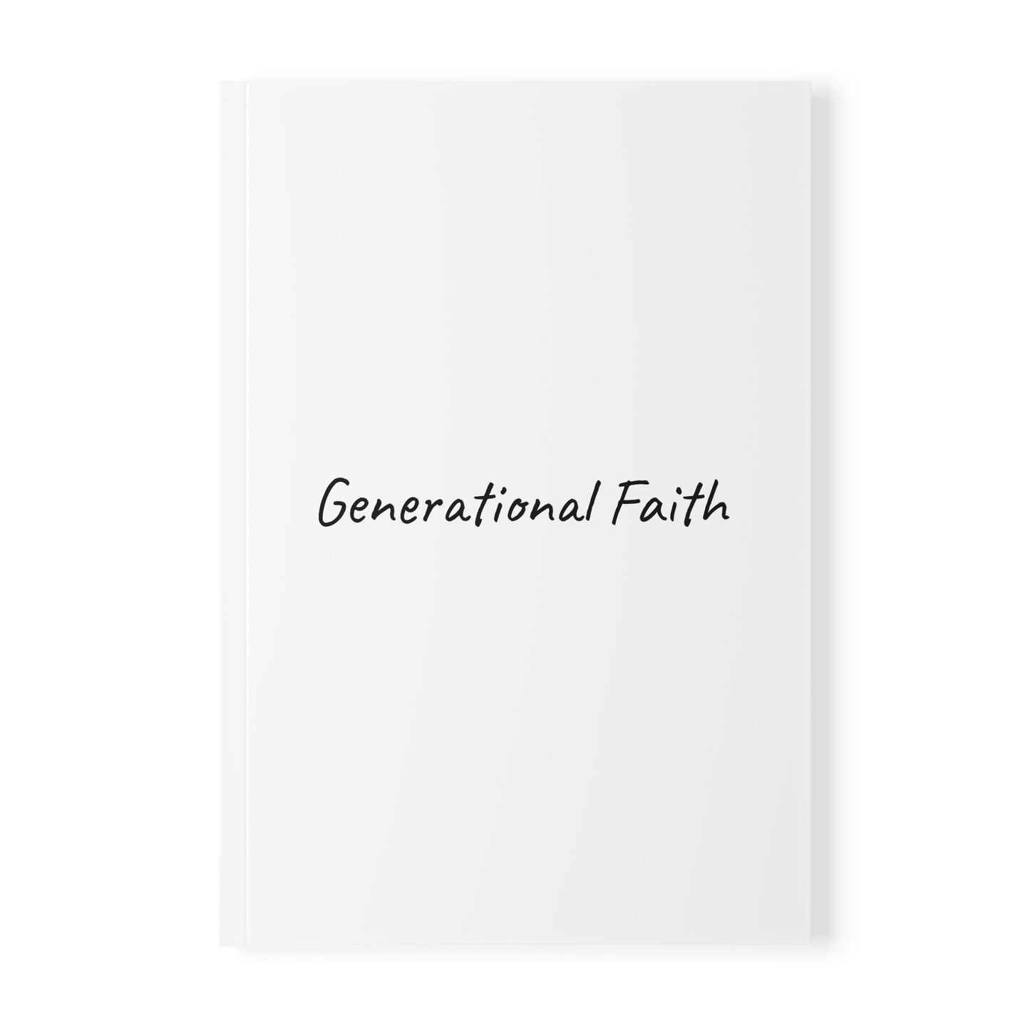 Generational Faith  Softcover Journal Notebook