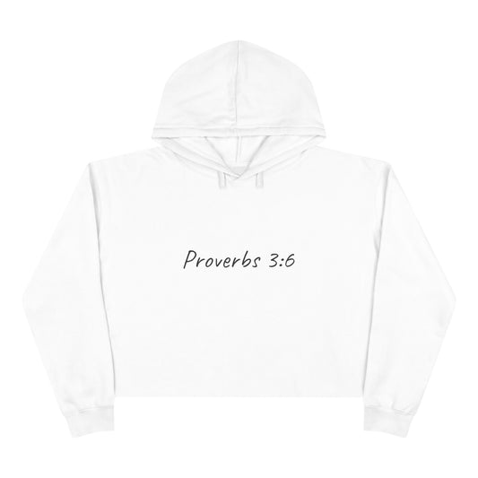 Proverbs 3:5 Cropped Hoodie