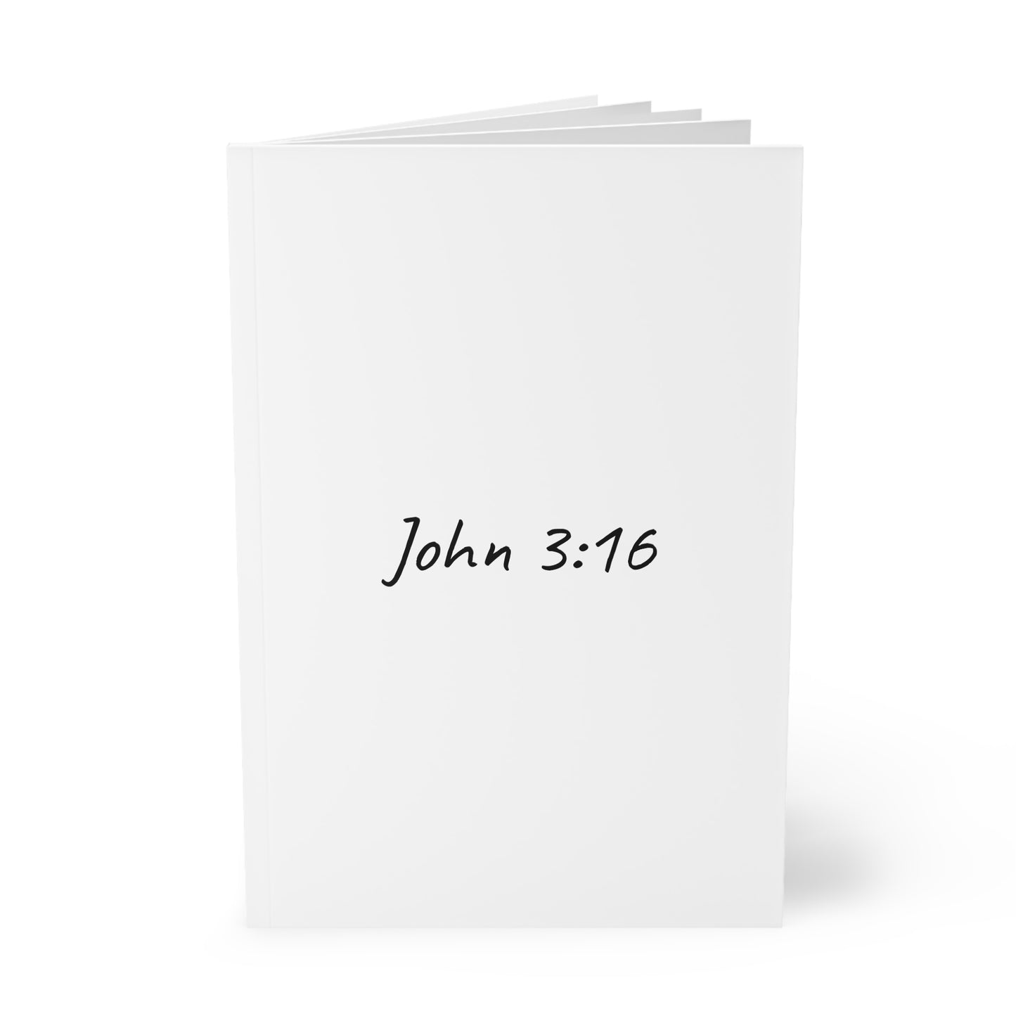 John 3:16 Softcover Journal Notebook