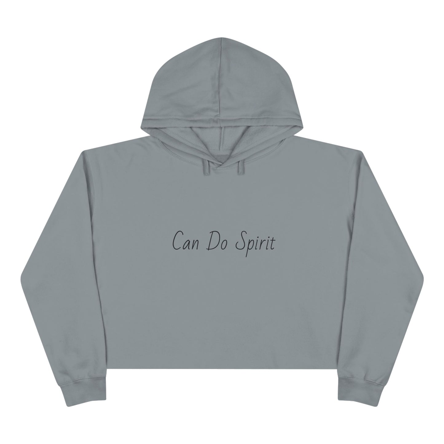 Can Do Spirit Cropped Hoodie