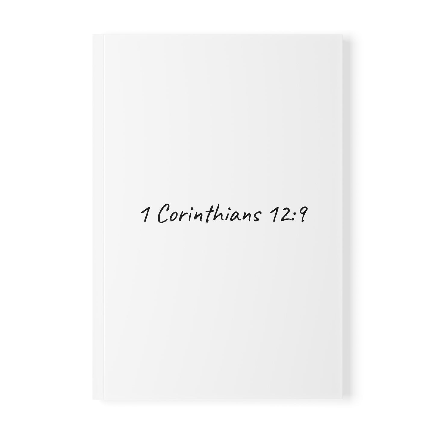 1 Corinthians 12:9 Softcover Journal Notebook